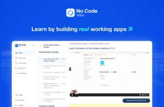 No Code Tools Masterclass – (No Code MBA)